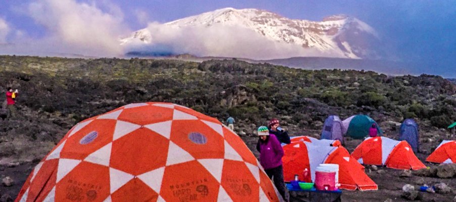 Camp on Kilimanjaro