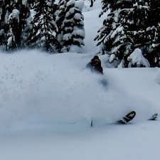 stevens pass backcountry skiing